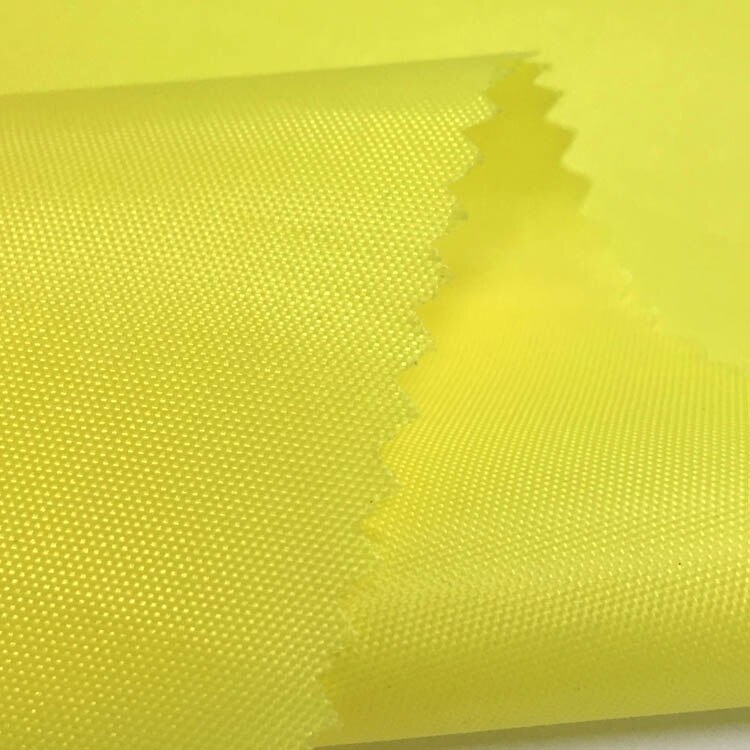 210D Medium thickness Oxford cloth Waterproof Fabric Sunscreen Sunshade Ripstop Umbrella Cloth Tent Material by the meter: yellow