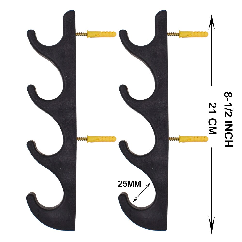 Horizontale Angelrute Gestell Angelrute Halfter Angelrute Lagerung Pole Halfter-2/PK-Keine Angelrute