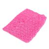 9 "/ hæklet rør top elastisk linning pandebånd hårbånd piger tutu nederdel: Hot pink