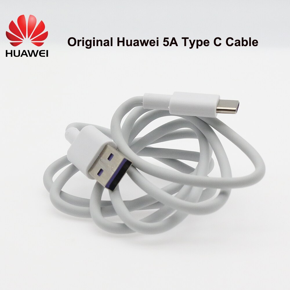 Original Huawei Supercharge Quick Charger 40W 10V 4A EU Adapter 5A Type C Cable For P20 Pro P30 P40 Lite Mate 10 Mate 20 30 Pro