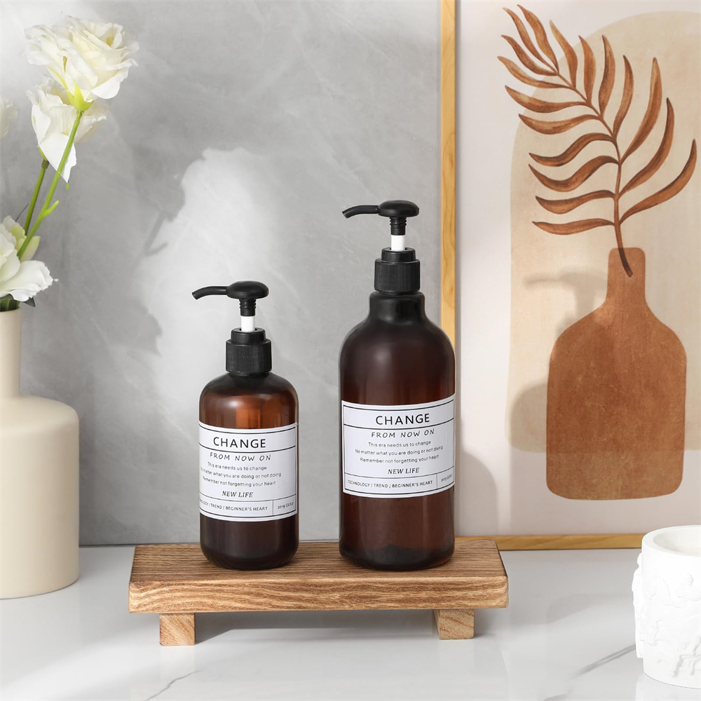 Tresokkelstativ for dekorasjon gårdshus 8.6 cm lite treforhøyer såpestativ fotbrett til stearinlys baderomsbenk