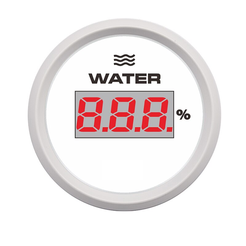 Universal 52 mm Water Level Meter Liquid Water Tank Indicator Meter For Marine Yacht Boat ATV