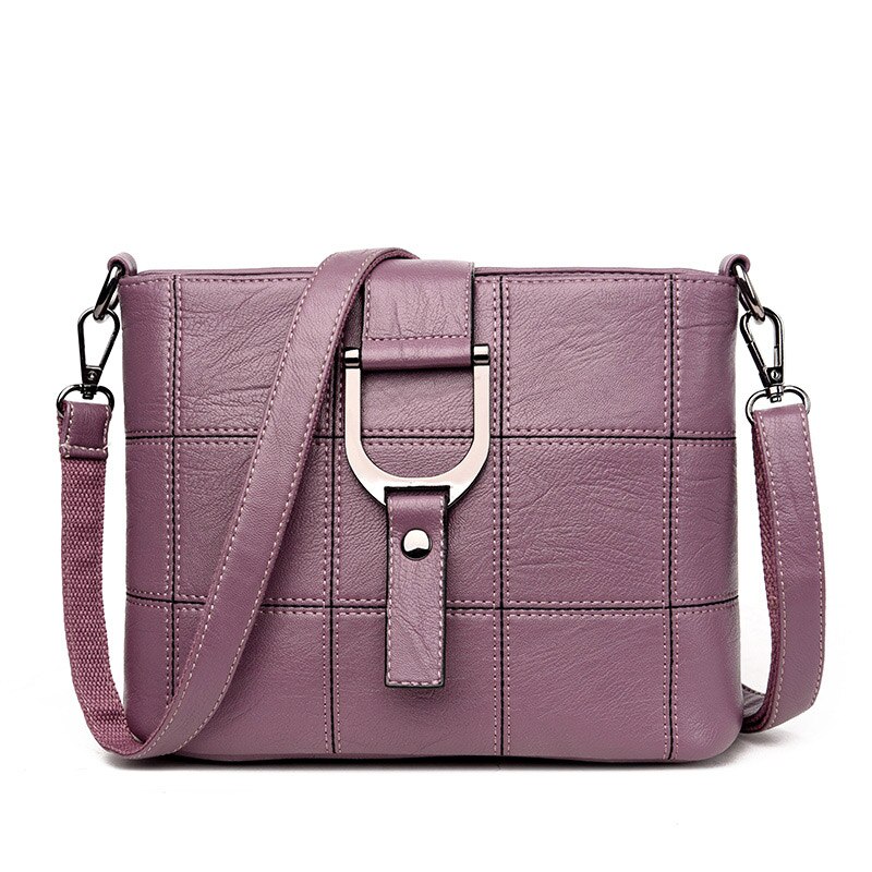 PHTESS Luxury Plaid Handbags Women Bags Brand Female Crossbody Shoulder Bags For Women Leather Sac a Main Ladies Bag