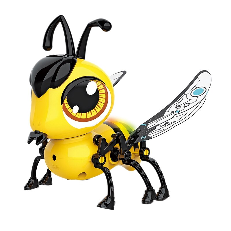 Diy Elektronische Speelgoed Musical Zingen Lopen Elektrische Bee Pet Speelgoed Voor Kinderen Kids Elektronische Huisdieren Speelgoed