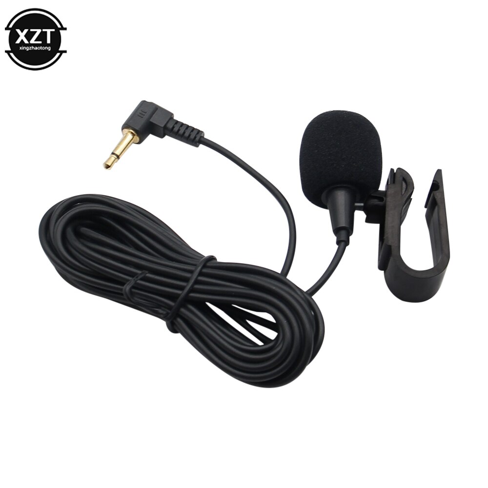 3M Auto Audio Microfoon 3.5Mm Clip Jack Plug Mic Stereo Mini Wired Externe Microfoon Voor Gps Auto Dvd radio Professionals