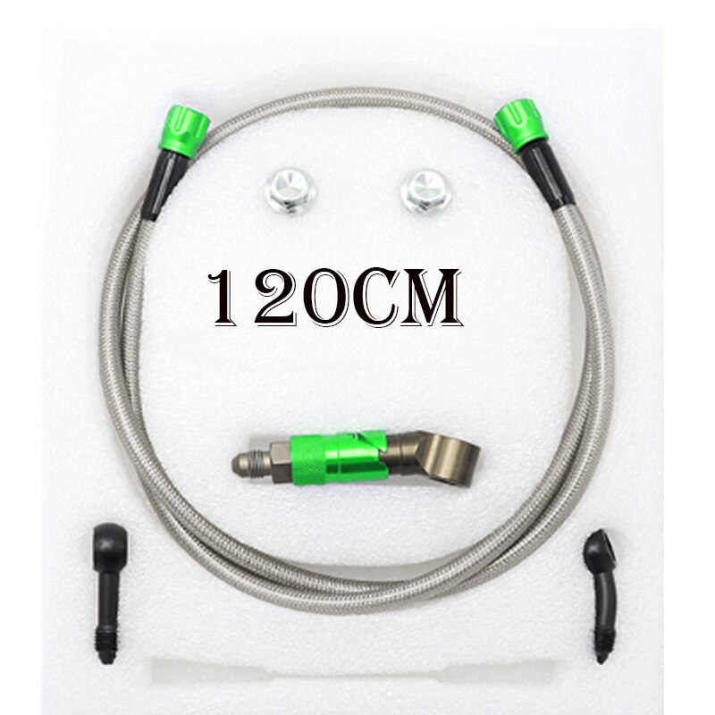 CNC Aluminum AN3 Quick Release Brake Line Connect Quick Detach Brake Tube Adapter Kit Brake Hose Kit: 16