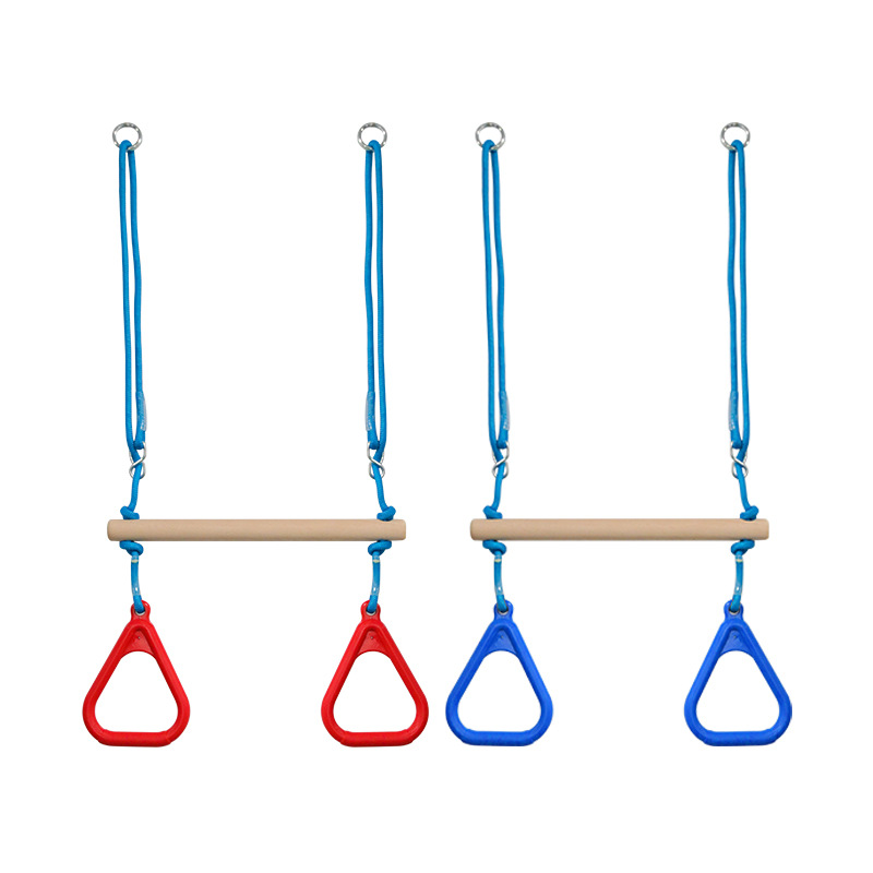 Schommel Buiten Tuin Schommels Schommelset Accessoires Trapeze Kunststof Houten Schommelstang Speeltuin Speeltoestellen