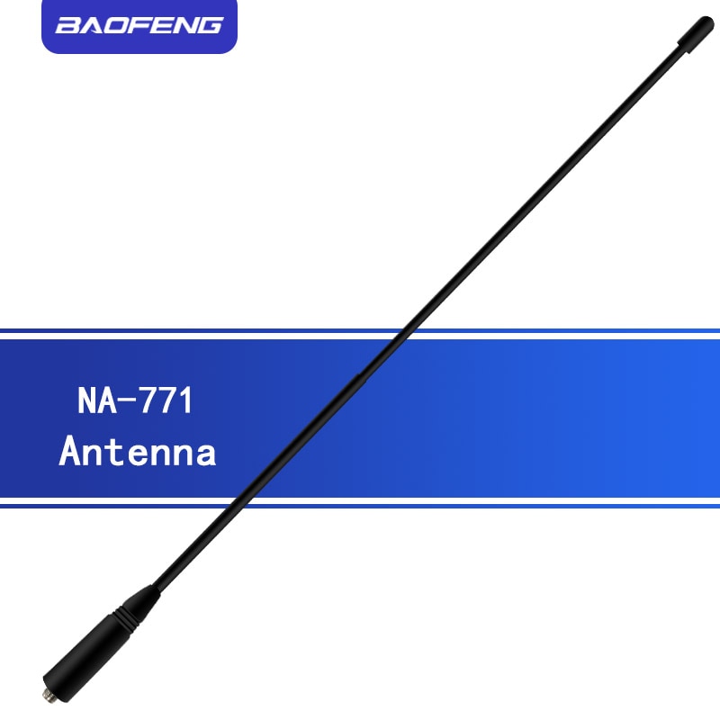 Baofeng NA-771 Antenne SMA-F Walkie Talkie Gain Antenne Signaal Verlengen NA771 Universele Draagbare Radio voor UV-9R UV9R PLUS