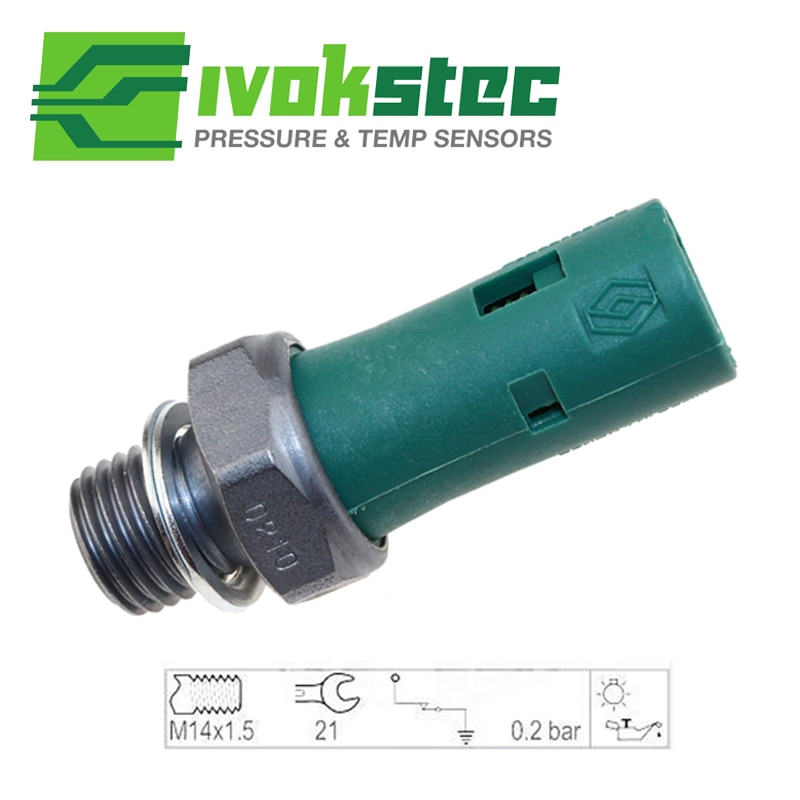 Sensor de presión de aceite para Nissan Almera Kubistar Micra 1,2 1,5 dCi 25240-00QAA, 25240-BN700
