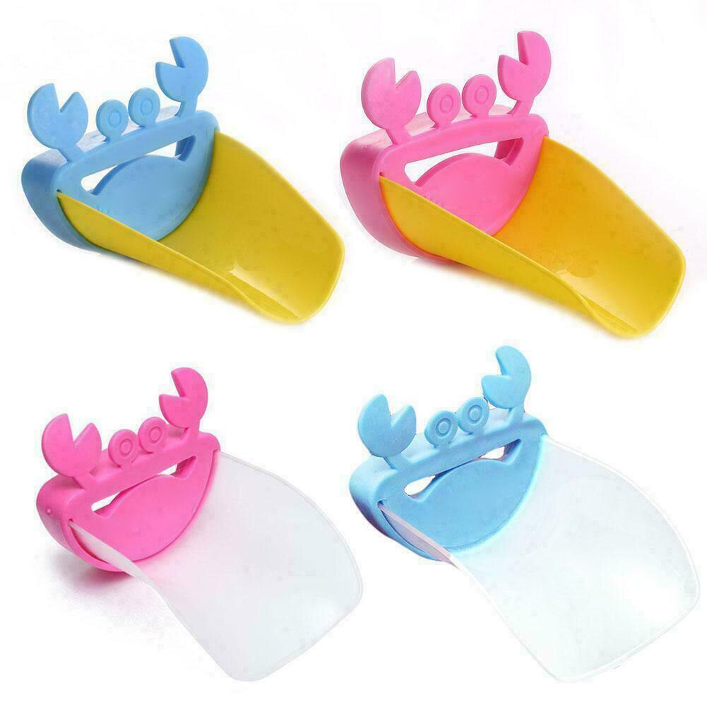 Jouet crabe dessin animé enfants | 1 pièce, prolongateur de lavage des mains des enfants bambins robinet bébé baignoire robinet d'évier jouets de bain d'eau pour enfants, 66CY