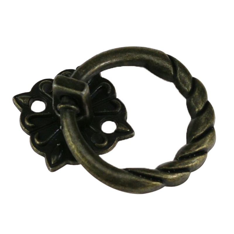 12 Pieces Vintage Retro Kitchen Cabinet Cupboard Drawer Dresser Pull Handle Knob Antique Brass