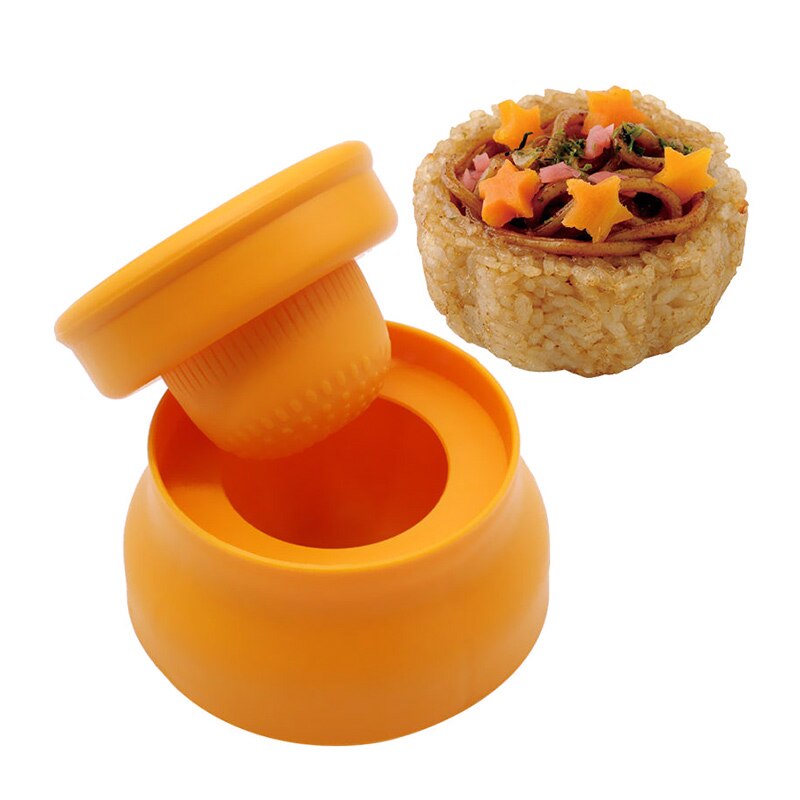 Rice Cup Mold Cute Rice Cup Mould Baked DIY Rice Ball Mold Lunch Box Gadget Kitchen Tool Households Multifunctional