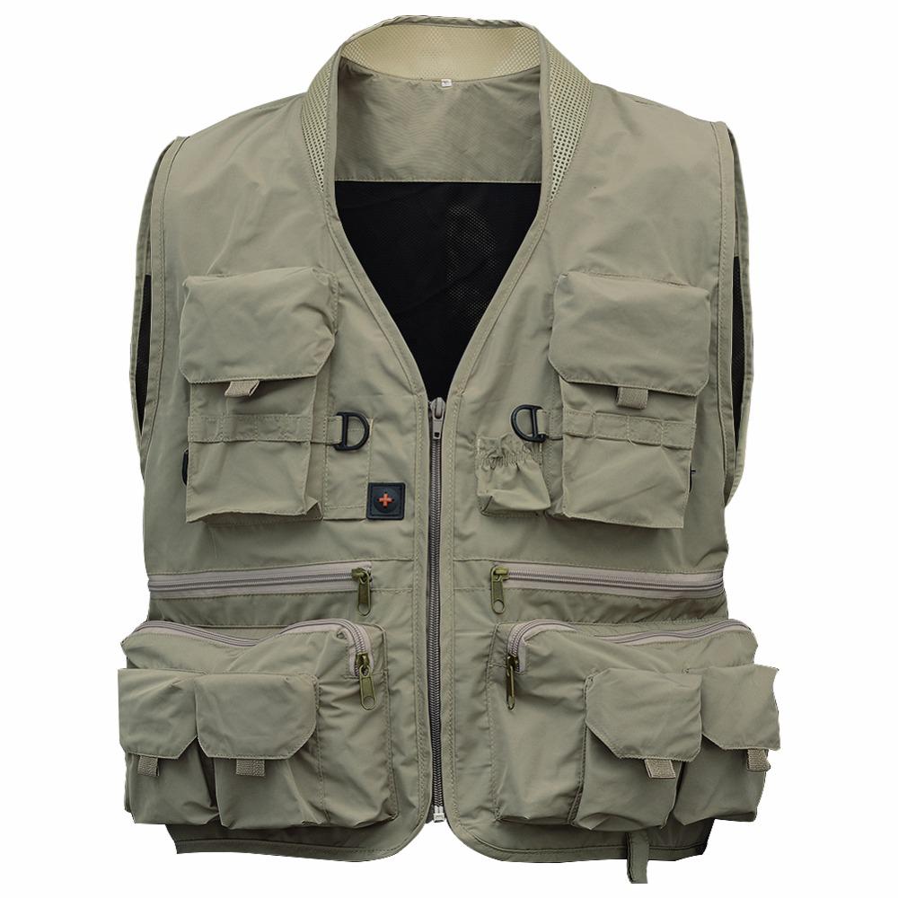 Outdoor fly Fishing Vest Life Jackets Breathable M – Grandado