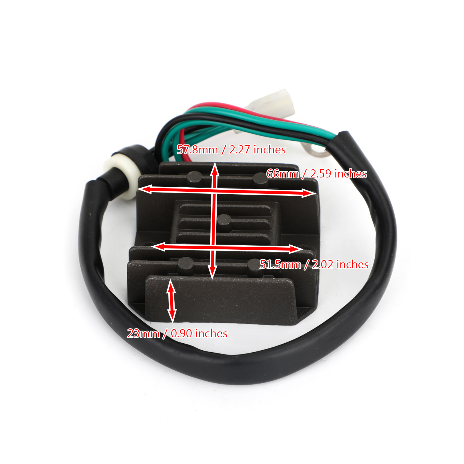 Areyourshop para Yamaha XA1200 XL1200 Wave Runner XLT1200 XR1800 XA1200 GP1200 1999-2006 66V-81960-00 regulador de tensión regulador rectificador