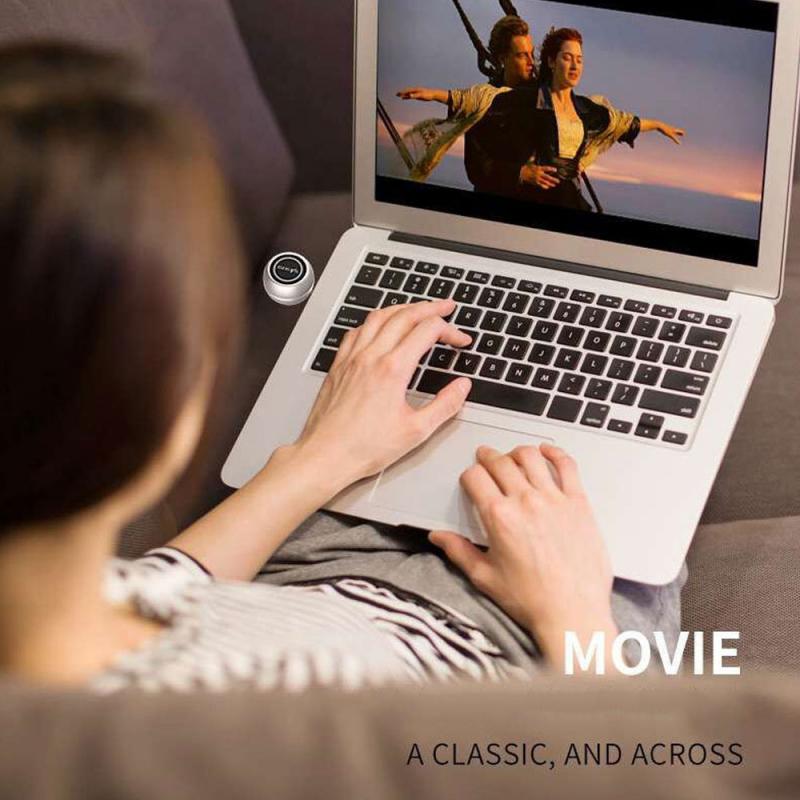 Bedrade Ronde Luidspreker Draagbare Speaker 3.5Mm Audio Jack In-Lijn Bedrade Luidsprekers Usb Opladen Voor Mobiele Telefoons Computers auto 'S