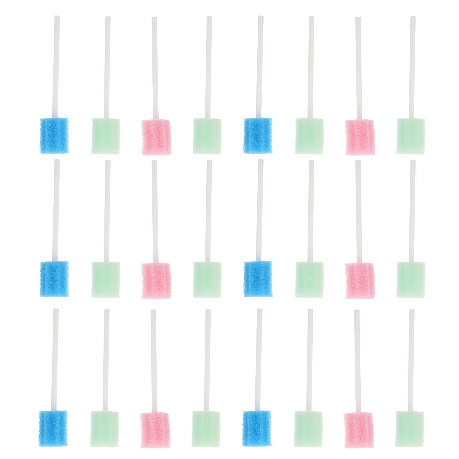 300pcs Mouth Care Swabs Safe Practical Oral Cleaning Sticks Sponge Swabs for Oral Use