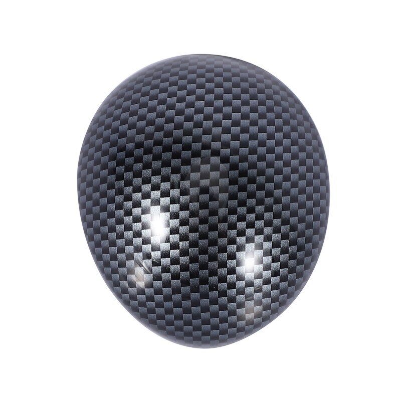 Abs koolstofvezel stijl a/t versnellingspookknop kopgreep autohoes trim geschikt voor civic 8th 2006