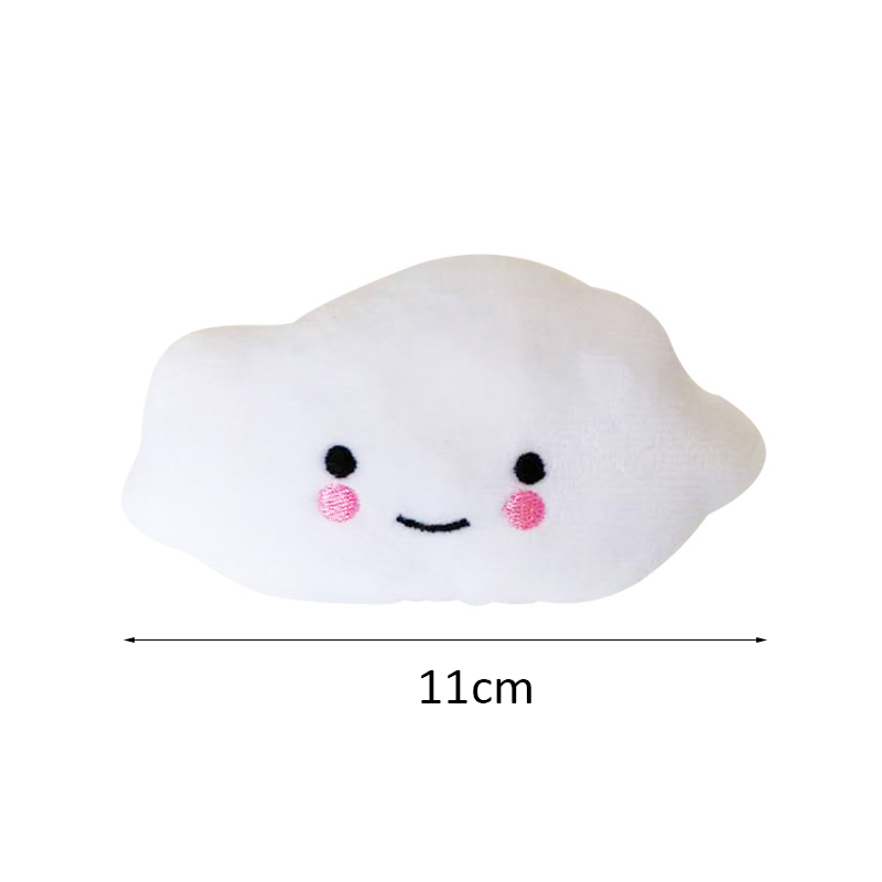Juguetes chirriantes para perros y gatos, juguete de peluche suave para mascotas, pequeño juguete para perros pequeños, Chihuahua, Pomerania, Happy Time, suministros para mascotas: Rojo
