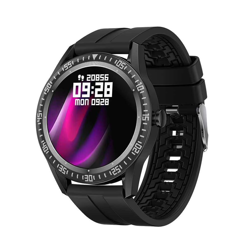 [bluetooth-anruf] bakeey  n70 smartwatch mit mehreren zifferblättern, herzfrequenz- und blutdruckmessung, bluetooth-smartwatch für männer und frauen