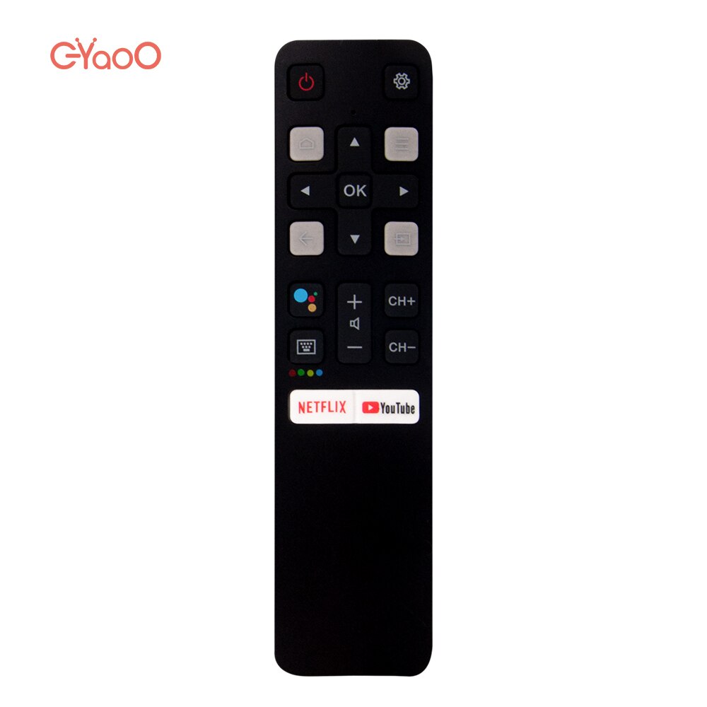 RC802V FNR1 TCL Voice TV Remote Control RC802V FUR6 40S6800 49S6500 55EP680 Replace RC802V FMR1