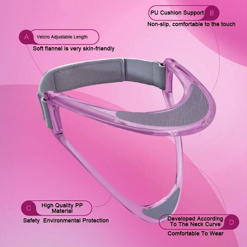 Cervical Neck Brace Adjustable Cervical Collar Ergonomic Posture Corrector Neck Support for Pain Relief Spinal Decompres