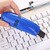 Keyboard Cleaner USB Vacuum Cleaner PC Laptop Cleaner Computer Vacuum Cleaning Kit Tool Remove Dust Brush Home Office Desk: Blue