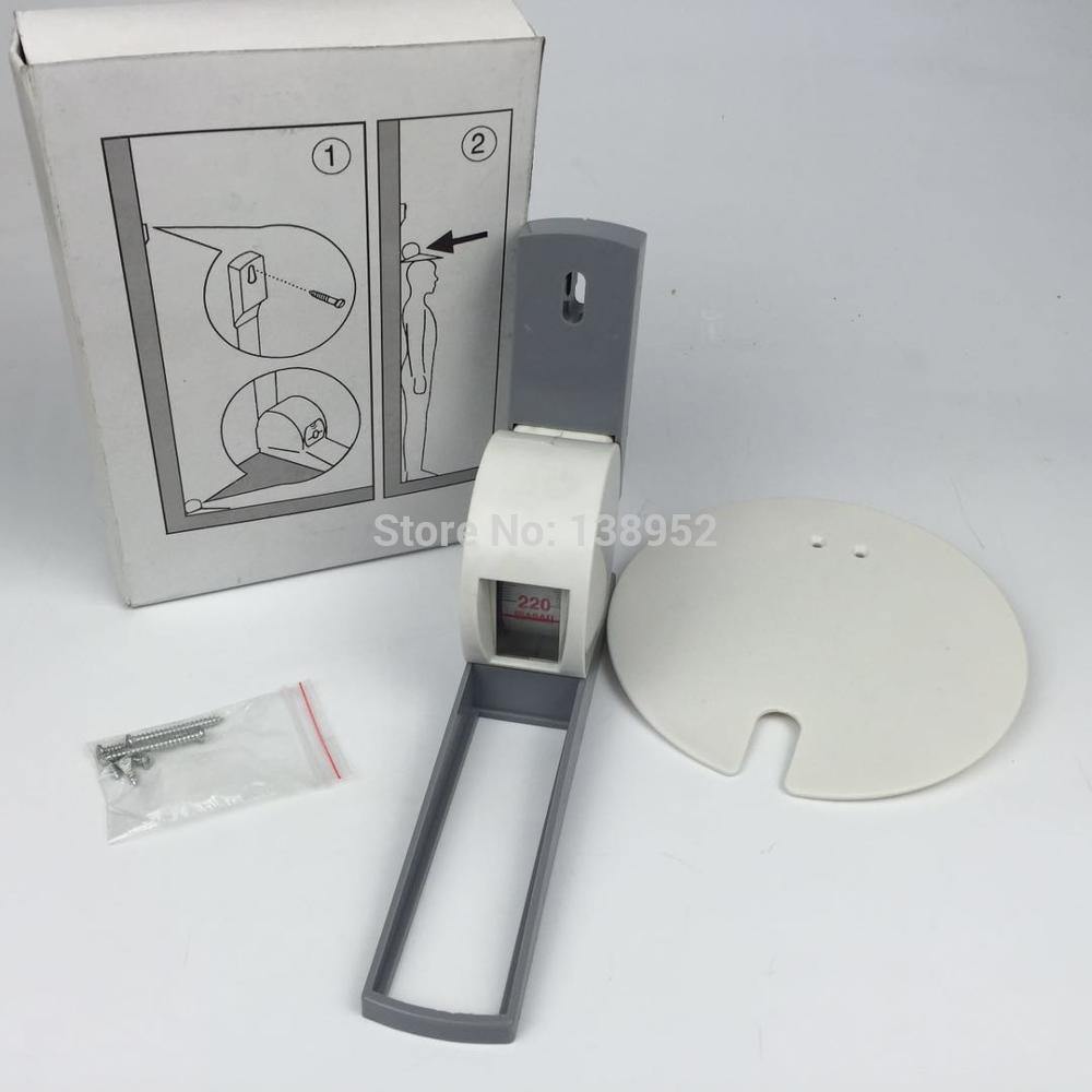 2.2M Wall Mounted Roll-Up Height Measurer Stadiometer 0-220cm Home Office Use Adult Children Ruler Height Measuring Tape