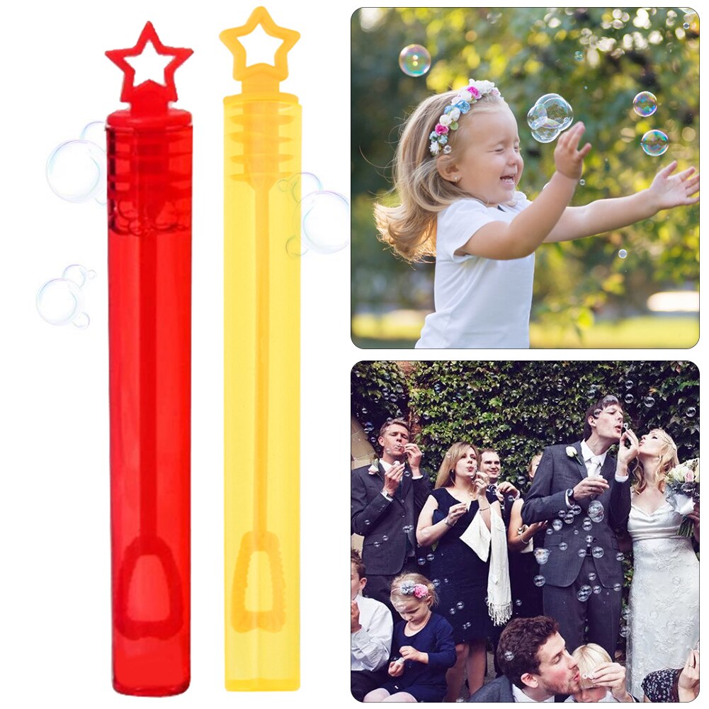 24Pcs Lege Wand Buis Diy Bubble Zeep Flessen Kids Speelgoed Voor Bruiloft Decor