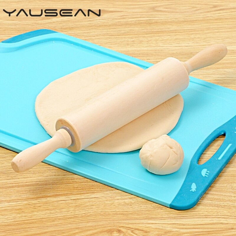 Bâton à rouler en bois naturel, pour tarte, nouilles, bâtons en bois, décoration, rouleau à pâte, cuisson, outils de cuisine, accessoires