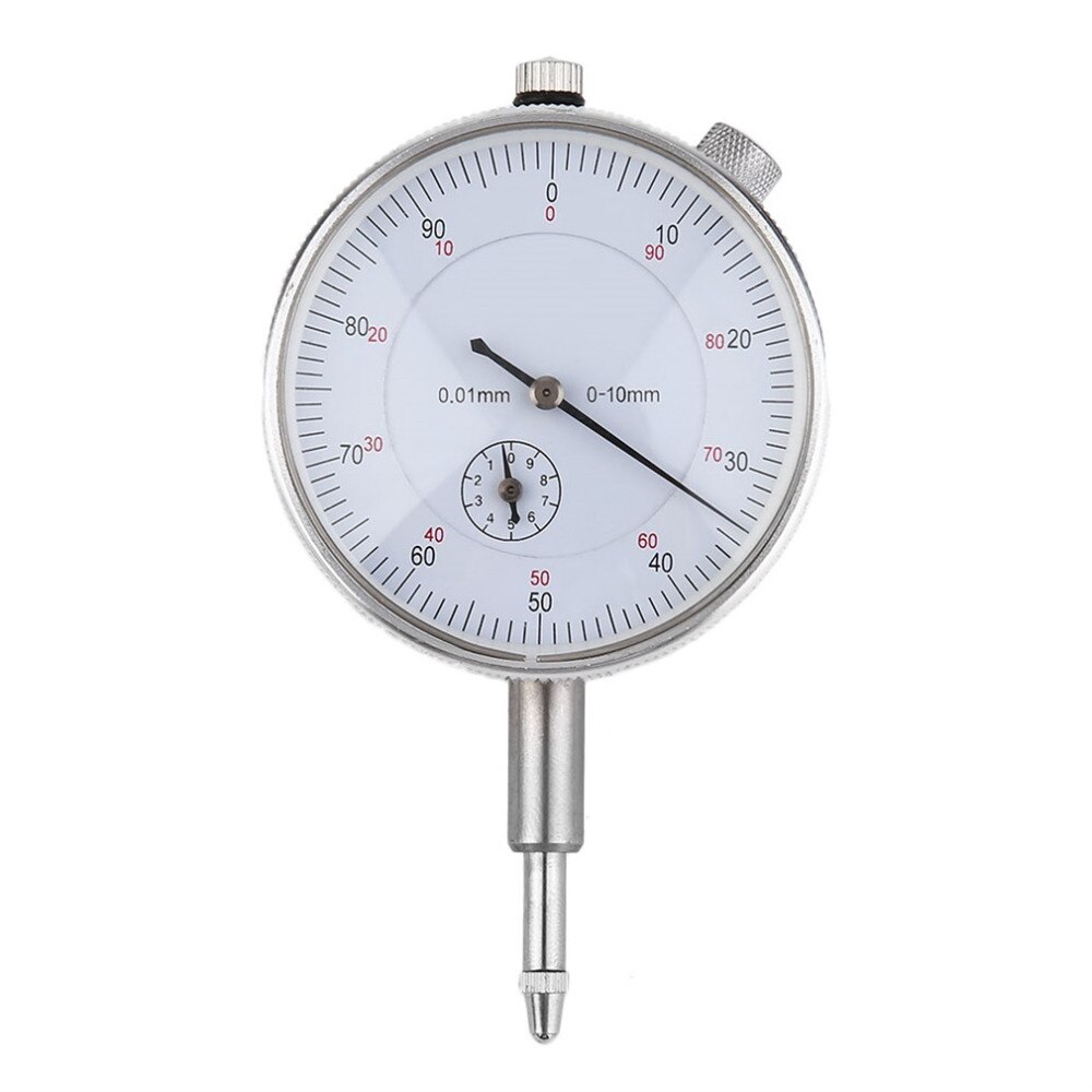 Indicador de Dial de 0,01mm, indicador de dial a prueba de golpes, herramienta de medición de 0-10mm, 0-25mm, 0-30mm, 0-50mm, micrómetro analógico