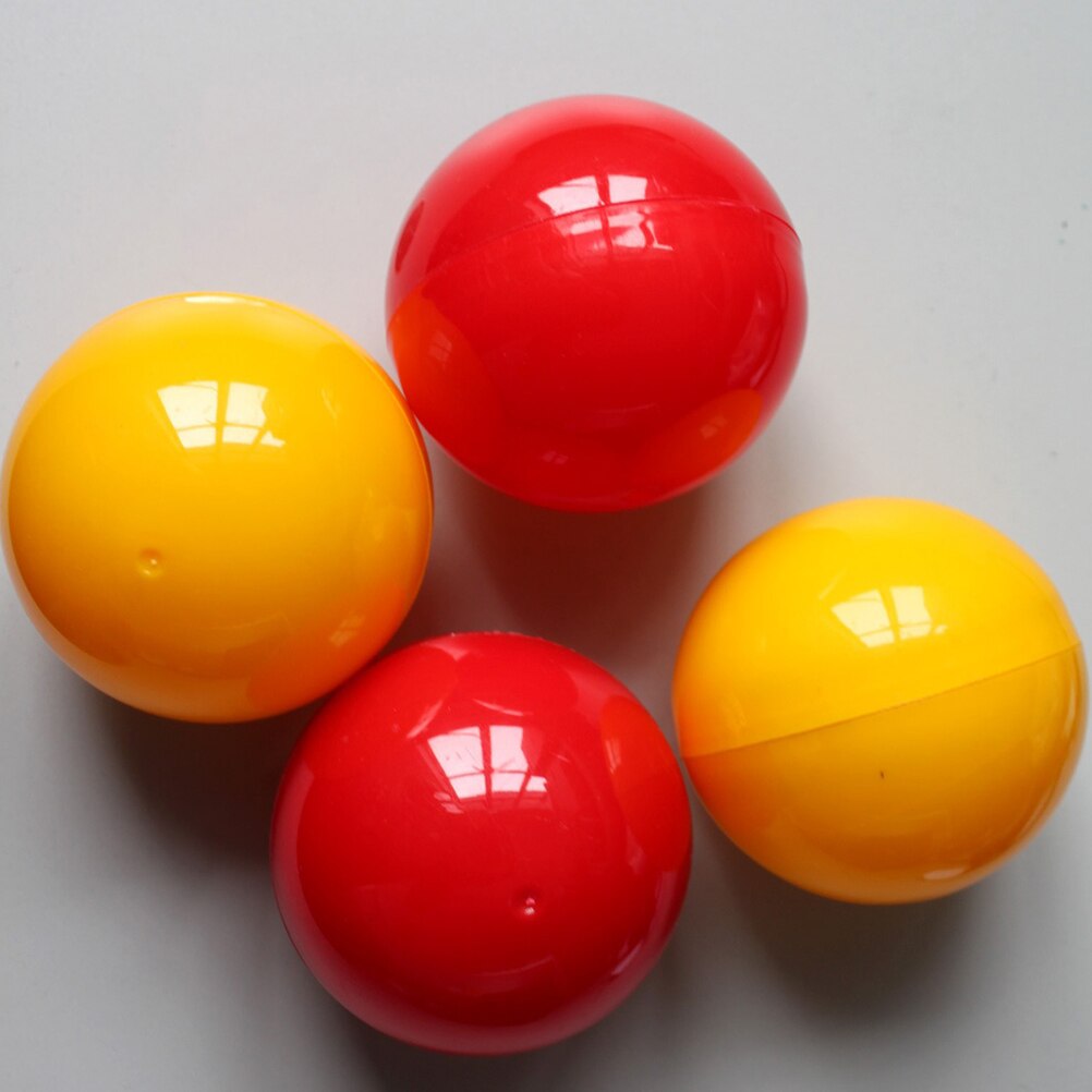 25pcs Lottery Balls Hollow Table Activity Balls Pong Balls For Game Party Decoration 40mm Diameter
