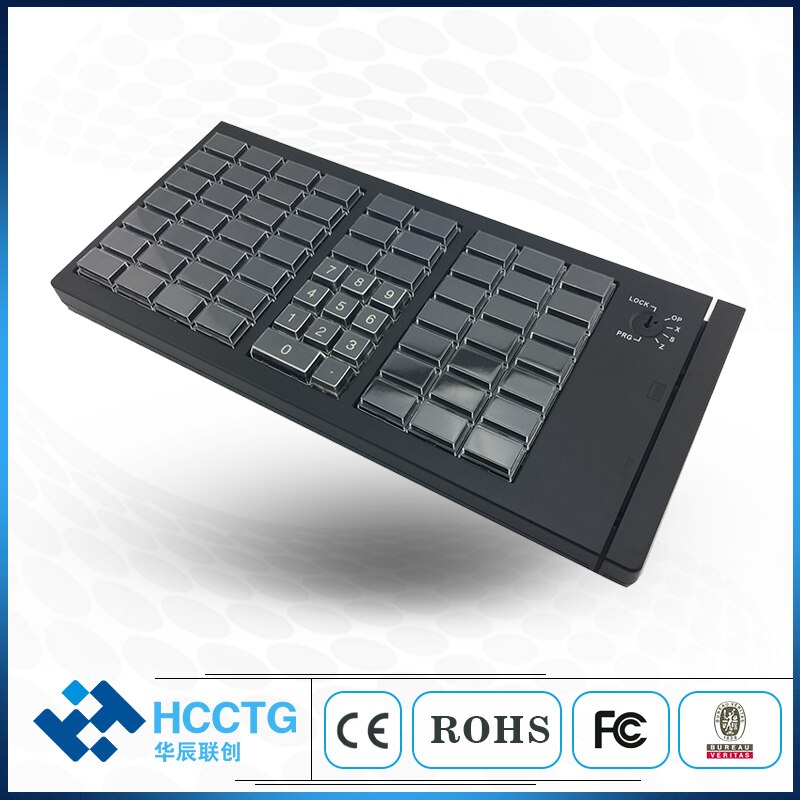 USB programmable keyboard POS Mechanical Keyboard KB66U