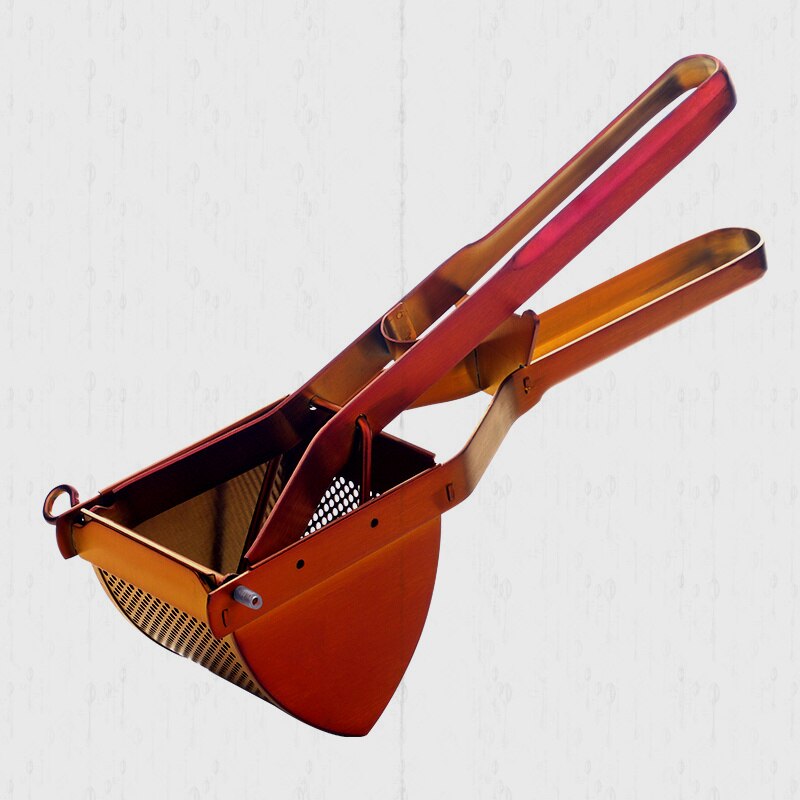 Stainless Steel Kitchen Tools Potato Masher Ricer Maker Tool Orange Lemon Juicer Hand Press Manual Fruit Pomegranate Squeezer: red B