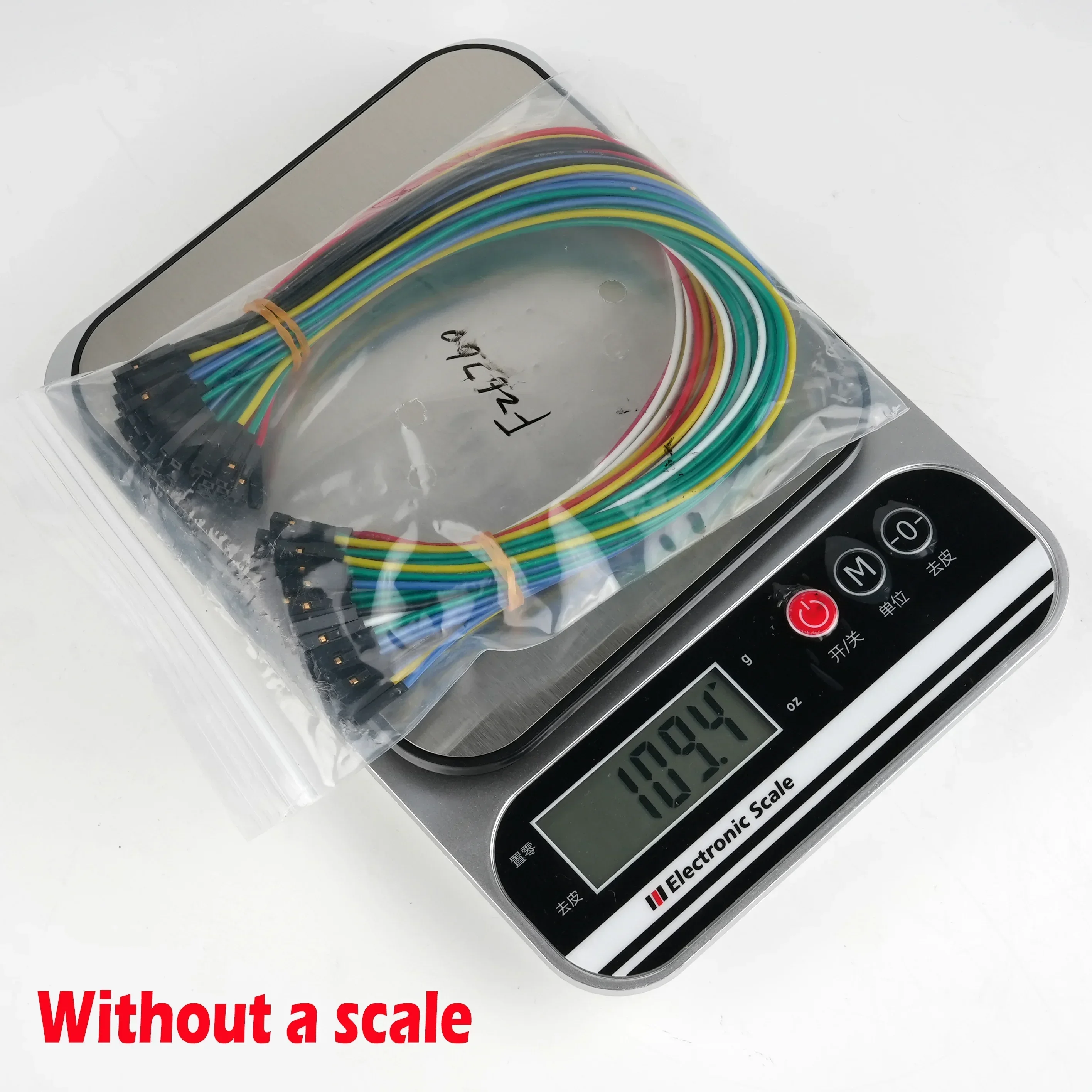 Fil DuPont en silicone plaqué or, Bornes, Fil de test haute température, 60 conducteurs, 22AWG, 2.54mm, 30cm, 60 pièces: Gris clair