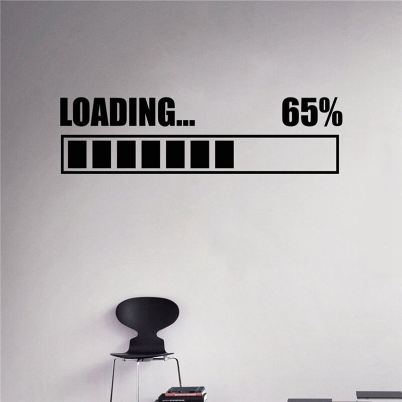 Wall Stickers Vinyl Decal Loading Gamer Gaming Wall Sticker RoomMates Home Decor Wall Art Murals