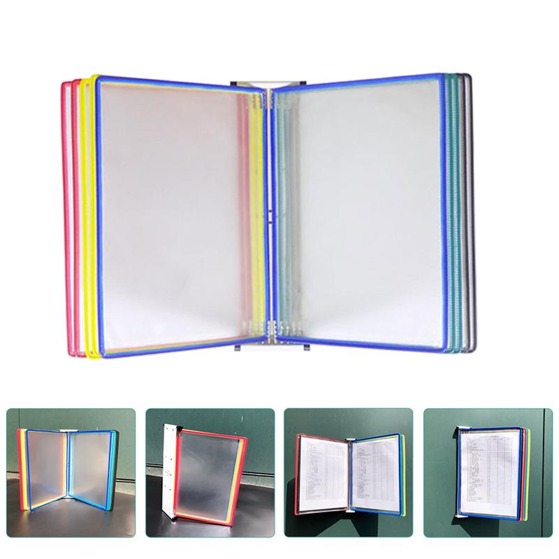 Wall Hanging Files Storage Rack Magazine Organizer Pouch Wall Hanging Folder