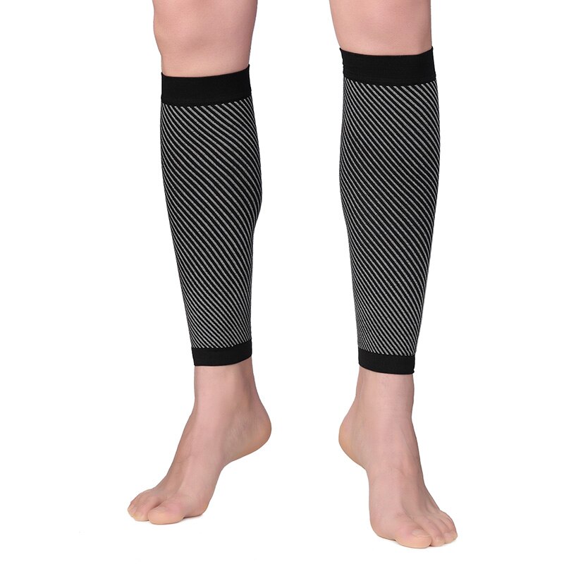 1 Pair Calf Compression Sleeves Lightweight Breathable Leg Support Sleeve for Men Women DO2