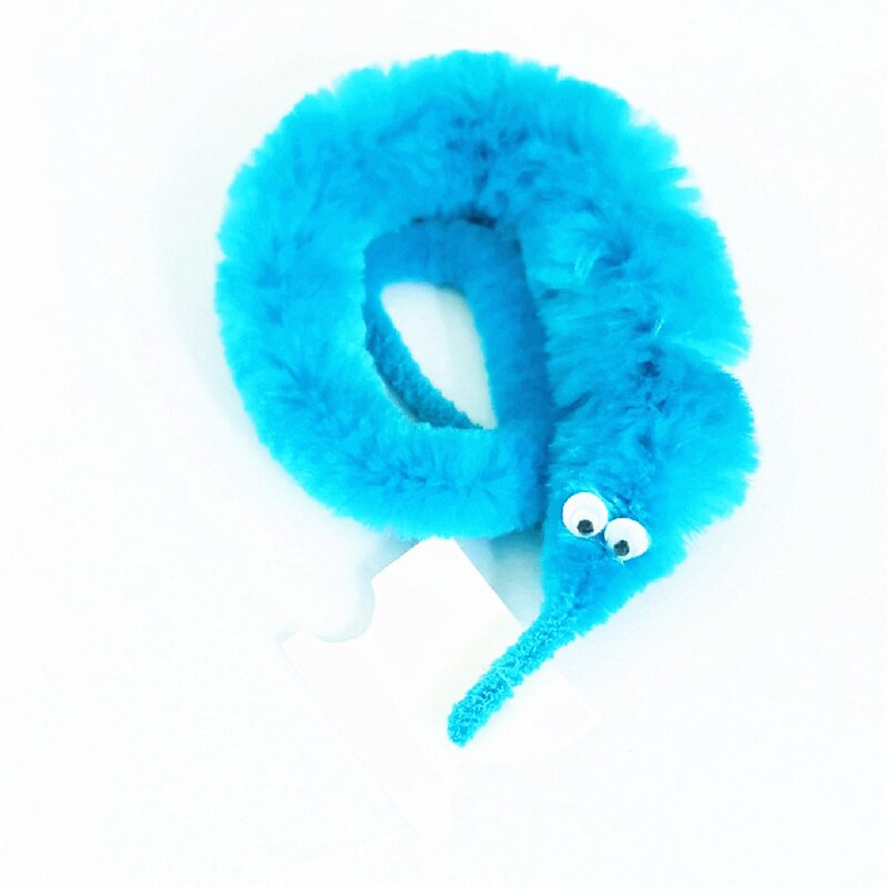 12pcs Magic Worm Toys, Wiggly Worm Toys Twisty Fuzzy Worm- On String Trick Toy Magic Wiggly Twisty Fuzzy Worm Toys