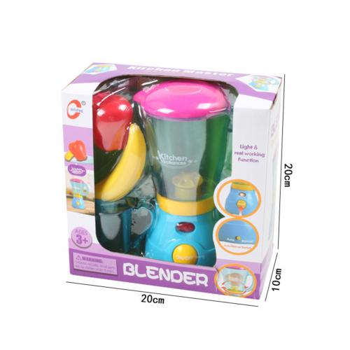 Børn legetøj simulation køkkenmaskiner blender brødrister mixer med led legetøj til børn: Blender