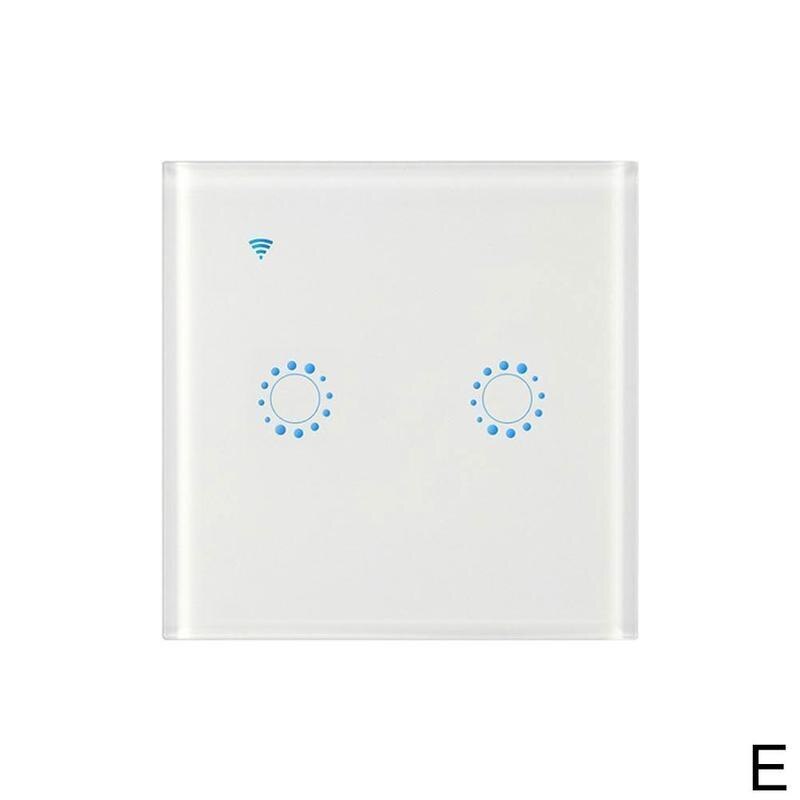 Muur Smart Switch Wifi Schakelaar Smart Afstandsbediening Schakelaar Alexa Slimme Schakelaar Compatibel Met Ios En Android: white 2 road