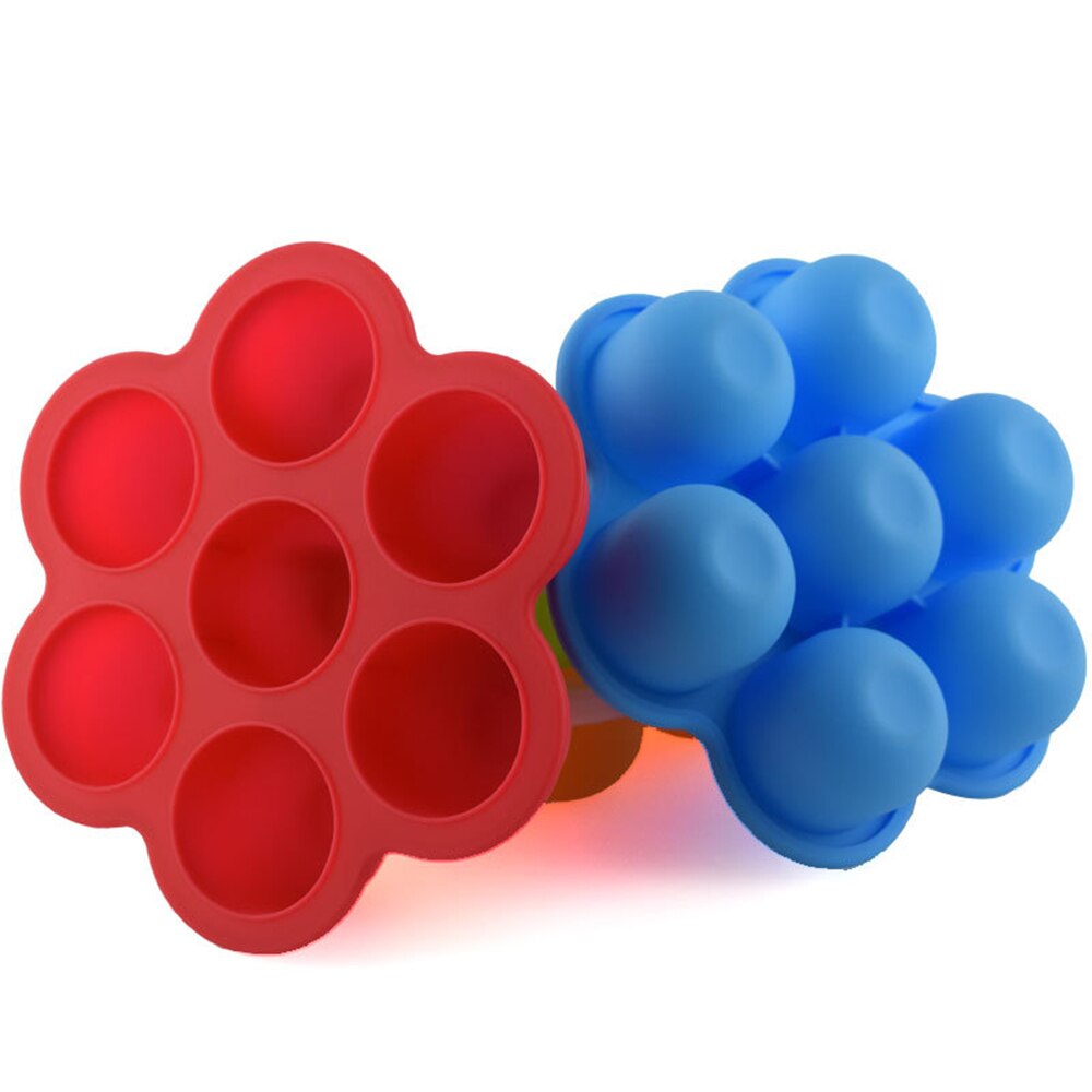 Récipient alimentaire en caoutchouc de silicone pour bébé, boîte de stockage de lait de sein de Fruit de bébé, congélateur plateau bac à légumes accessoires de cuisine outils