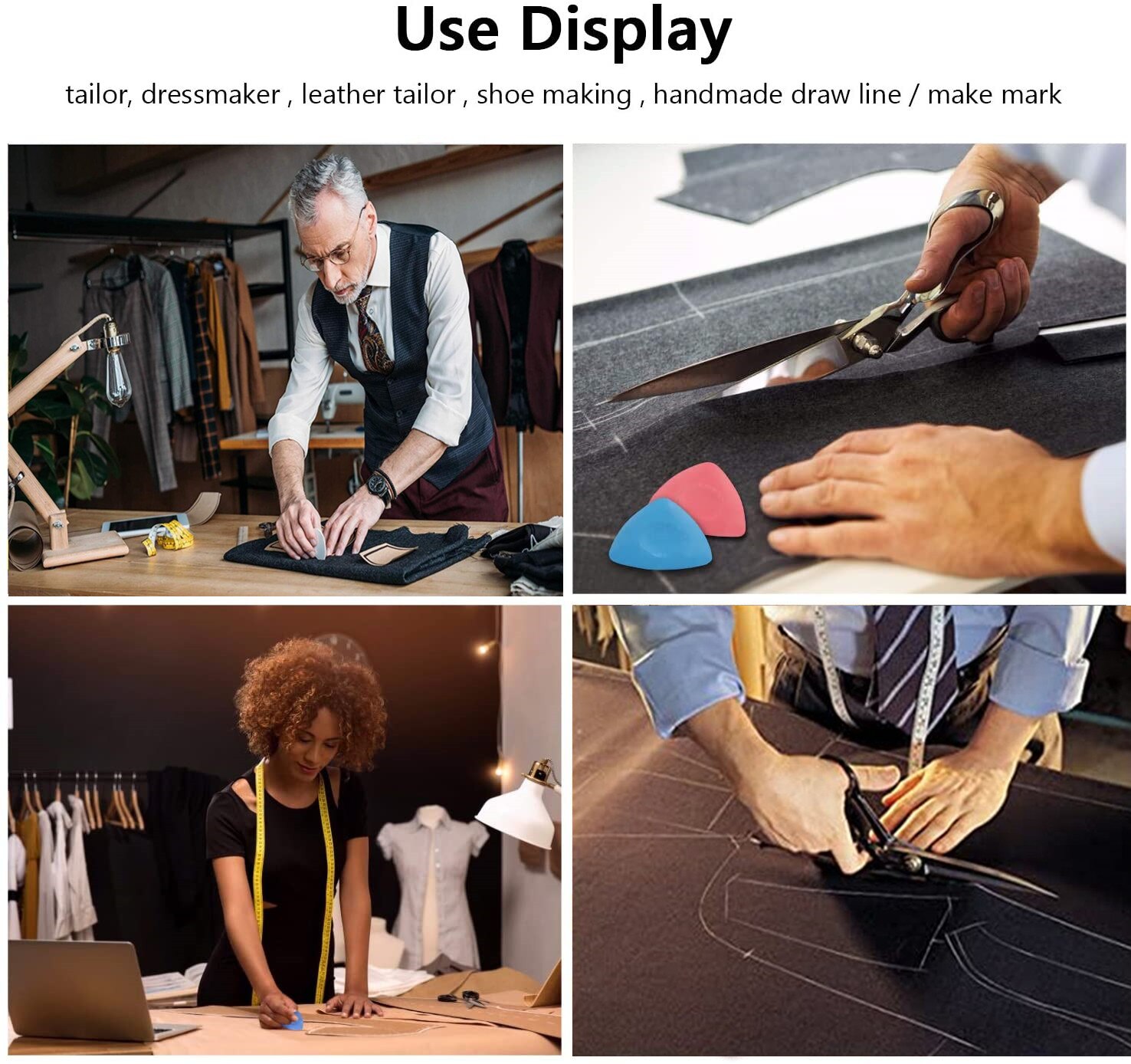1Pcs Naaien Gereedschap Krijt Wiel Cut-Gratis Stof Marker Naaien Kleermaker Krijt Naaien Kleding Markers Accessoire Voor tailor Naaien