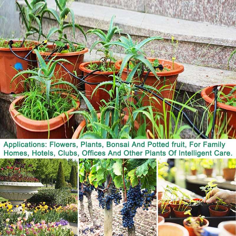 Automatische Micro Drip Bewässerung System Mit Ball Ventil Wasser Timer Sprinkler Controller Home Garten Smart Pflanze Bewässerung Kit