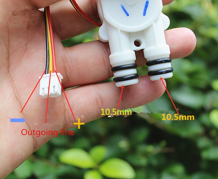 DIY water purifier flow sensor hall water flow switch flowmeter water purifier components