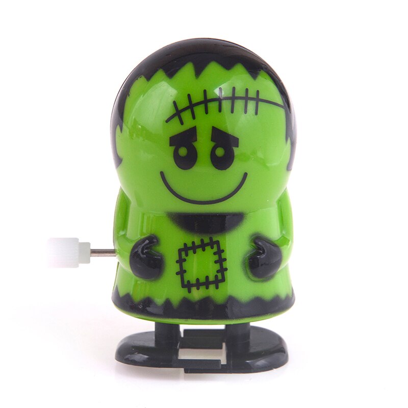 1 pieza mecánico juego educativo broma decoración Halloween reloj salto fantasma juguete 3,6*5,6 cm: A