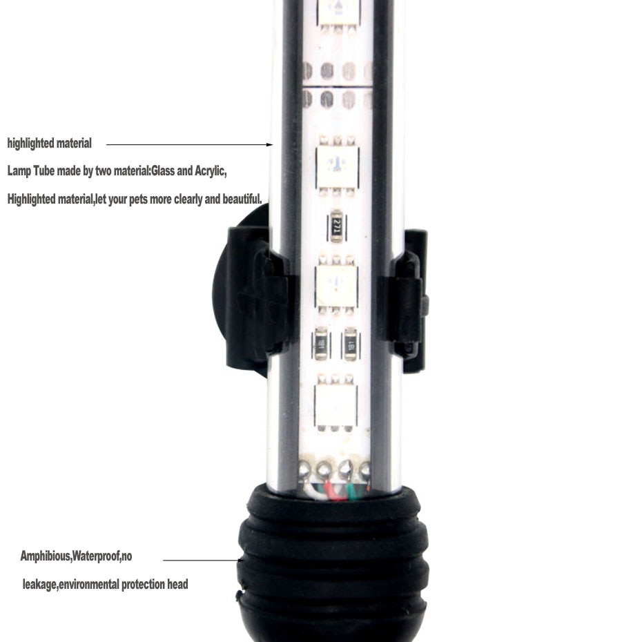 RGB Waterproof Aquarium Led Lighting For Fish Tank Led Light Lamp For LED Aquarium Light In The Aquarium Marine Timer Controller