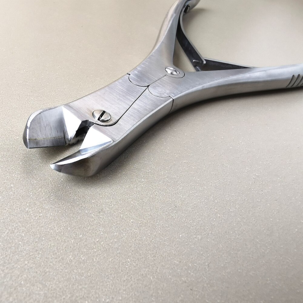 Pince orthodontique dentaire à double action, 1 pièce, coupe-fil Vital TC, coudée 18 cm