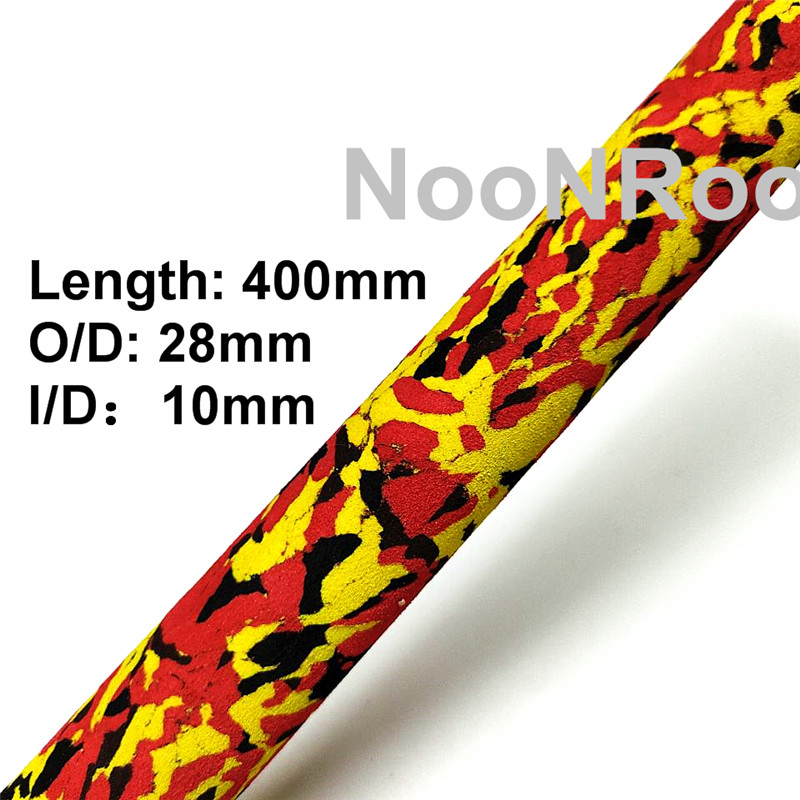 Camo EVA Foam Handvat Voor Hengel Rechte Handgemaakte Handvatten Reparatie Staaf Gebouw DIY Handwerk float Materialen NooNRoo 1PC: Rood / 0.9m