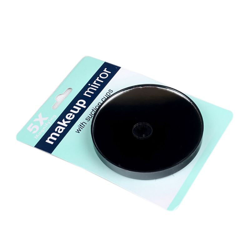 5X 10X 15X Magnifying Mirror Bathroom Makeup Mirror Pimples Pores With Two Suction Cups Makeup Tools Round HD Cosmetic Mirror
