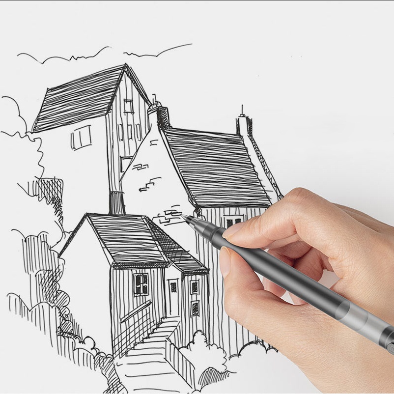 Original Xiaomi High-capacity Ink Pen 7 Color 0.5mm Xiaomi Pen Mi Pen Writing Pen For School Office Art Stationery Large Ink Pen